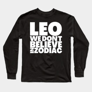 Funny Leo Birthday Gift Ideas Long Sleeve T-Shirt